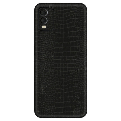HMD NOKIA Phone Skins (All Models) - Snake Leather Black - 3D Embossed Finish (L-107) HMD Nokia C22