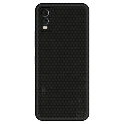 HMD NOKIA Phone Skins (All Models) - Black honeycomb - 3D Embossed Finish (L-114) HMD Nokia C22