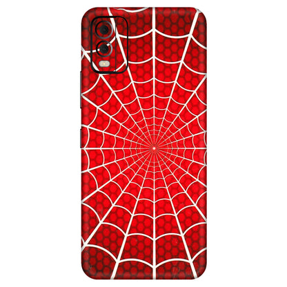 HMD NOKIA Phone Skins (All Models) - Classic Spidey Web - 3D Embossed Finish (L-115) HMD Nokia C22