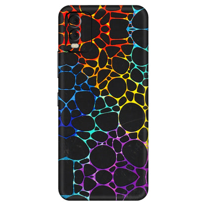 HMD NOKIA Phone Skins (All Models) - Abstract Art MultiColour - 3D Embossed Finish (L-133) HMD Nokia C22