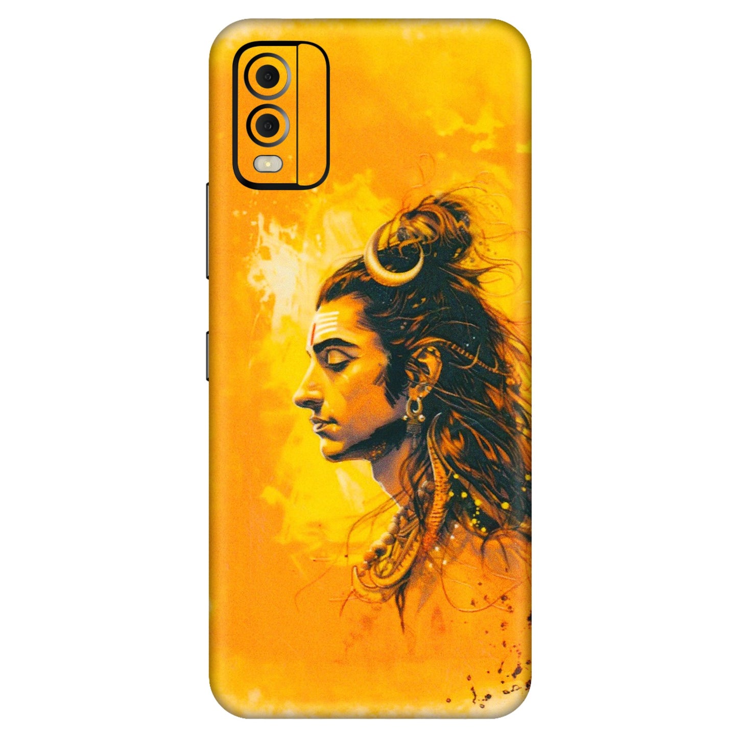 HMD NOKIA Phone Skins (All Models) - Shiv Shakti - 3D Embossed Finish (L-14) HMD Nokia C22