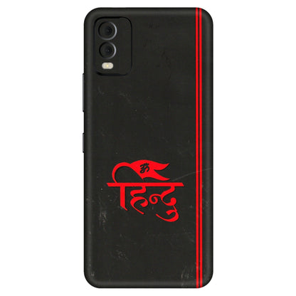 HMD NOKIA Phone Skins (All Models) - Hindu Black - 3D Embossed Finish (L-153) HMD Nokia C22