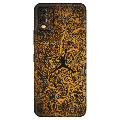 HMD NOKIA Phone Skins (All Models) - Premium Gold Basketball Player - 3D Embossed Finish (L-236) HMD Nokia C22