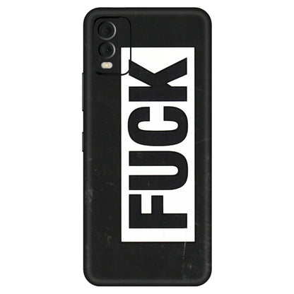 HMD NOKIA Phone Skins (All Models) - The F Word - 3D Embossed Finish (L-255) HMD Nokia C22