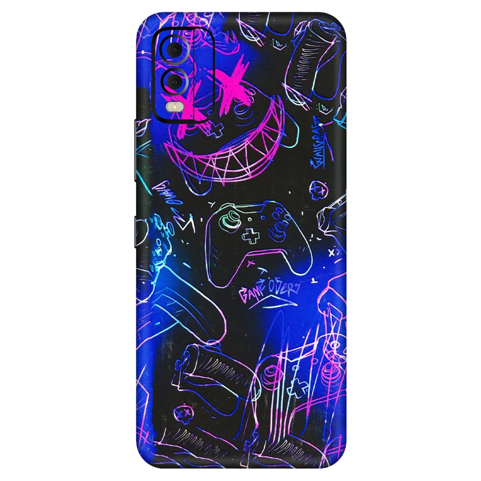 HMD NOKIA Phone Skins (All Models) - Gamers Paradise - 3D Embossed Finish (L-258) HMD Nokia C22