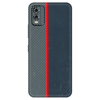 HMD NOKIA Phone Skins (All Models) - Blue Sober Lines - 3D Embossed Finish (L-305) HMD Nokia C22