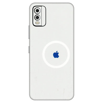HMD NOKIA Phone Skins (All Models) - iPhone Magsafe Logo - 3D Embossed Finish (L-320) HMD Nokia C22