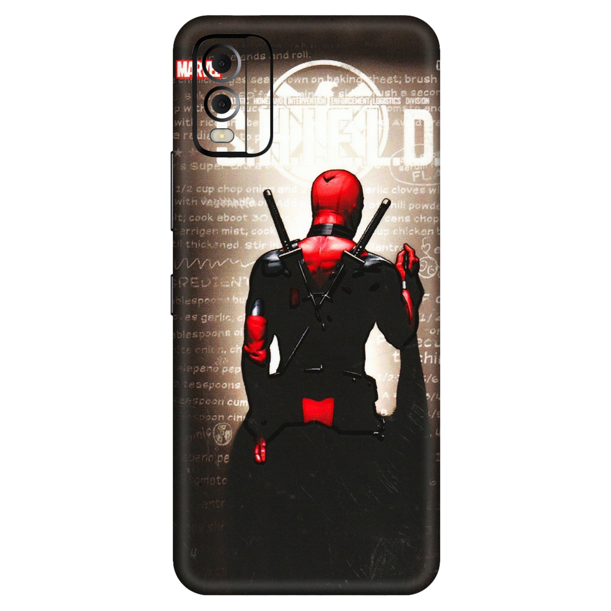 HMD NOKIA Phone Skins (All Models) - Deadpool - 3D Embossed Finish (L-56) HMD Nokia C22