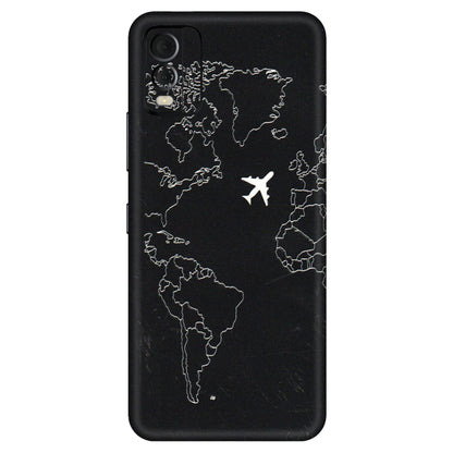 HMD NOKIA Phone Skins (All Models) - Never Ending Travel - 3D Embossed Finish (L-79) HMD Nokia C22