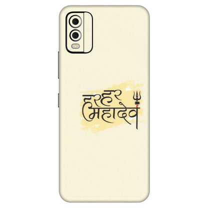 HMD NOKIA Phone Skins (All Models) - Har Har Mahadev - Matte Finish (M-10) HMD Nokia C22