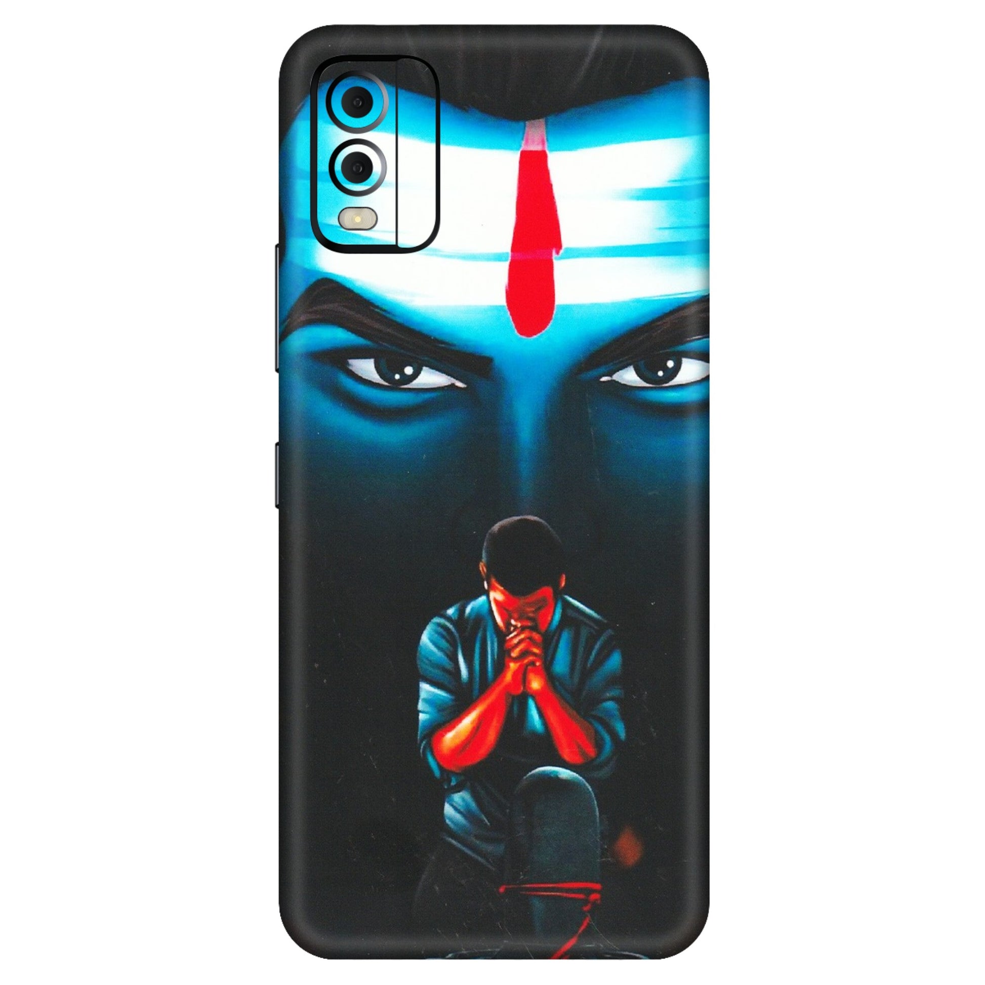 HMD NOKIA Phone Skins (All Models) - Mahakal Bhakt - Matte Finish (M-112) HMD Nokia C22