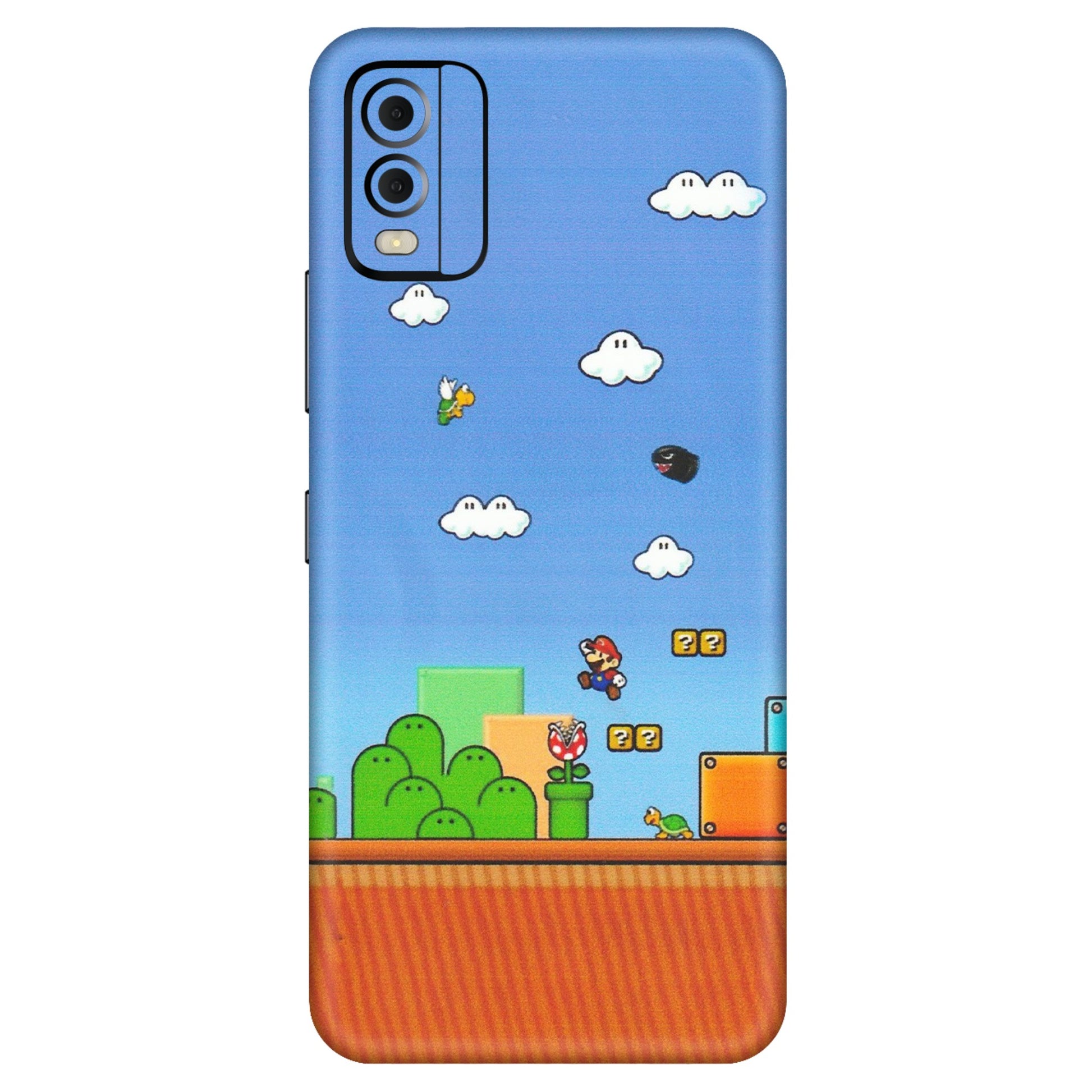 HMD NOKIA Phone Skins (All Models) - Mario Game Scene - Matte Finish (M-24) HMD Nokia C22