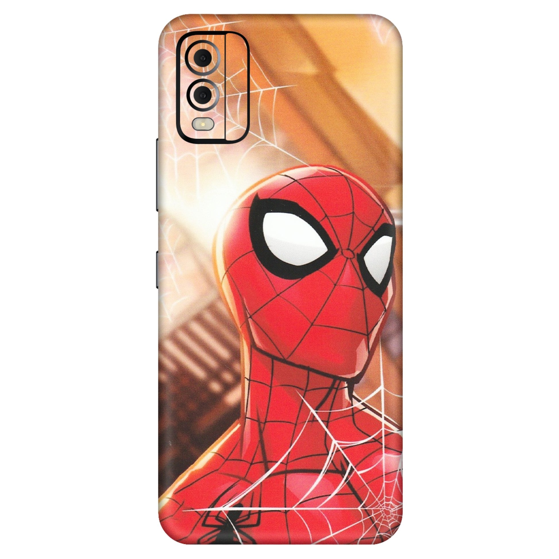 HMD NOKIA Phone Skins (All Models) - Spiderman Face New - Matte Finish (M-41) HMD Nokia C22