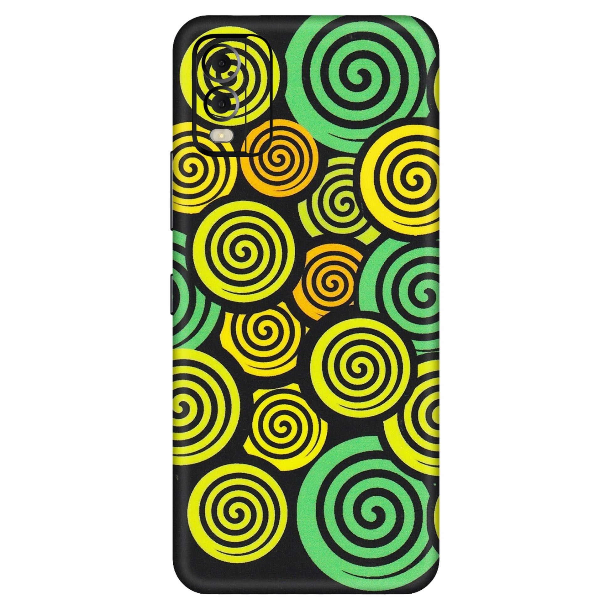 HMD NOKIA Phone Skins (All Models) - Crazy Spiral - Matte Finish (M-91) HMD Nokia C22