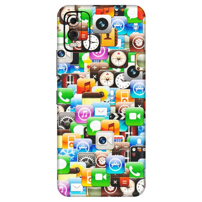 HMD NOKIA Phone Skins (All Models) - All Apple Icons - Matte Finish (M-93) HMD Nokia C22