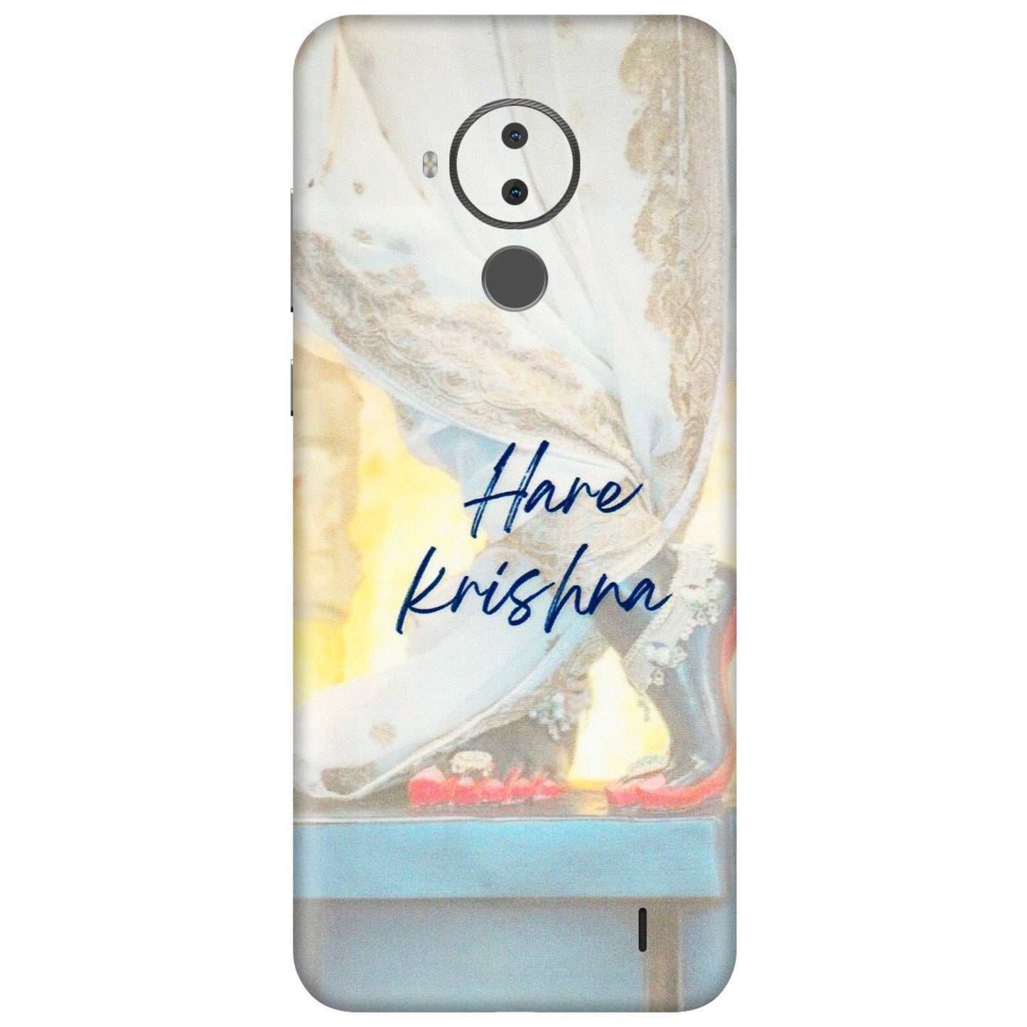 HMD NOKIA Phone Skins (All Models) - Hare Krishna - 3D Embossed Finish (L-03) HMD Nokia C30