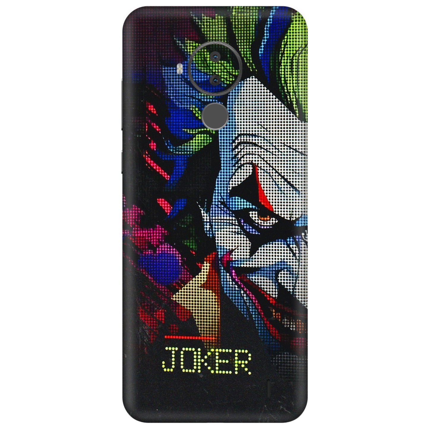 HMD NOKIA Phone Skins (All Models) - Joker Dot Matrix - 3D Embossed Finish (L-08) HMD Nokia C30