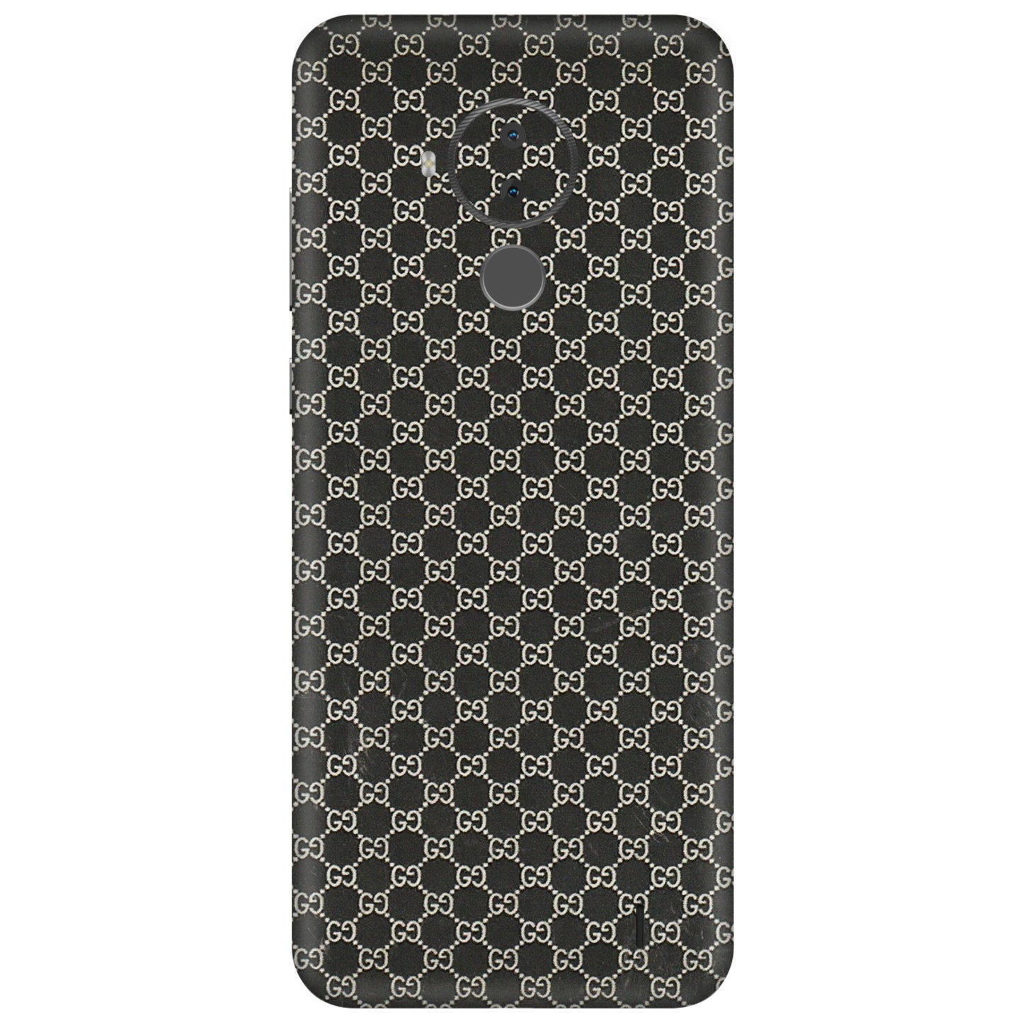HMD NOKIA Phone Skins (All Models) - Black G Print - 3D Embossed Finish (L-109) HMD Nokia C30