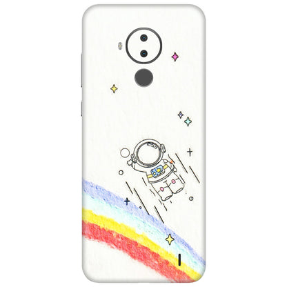HMD NOKIA Phone Skins (All Models) - Milkyway Astronaut - 3D Embossed Finish (L-110) HMD Nokia C30