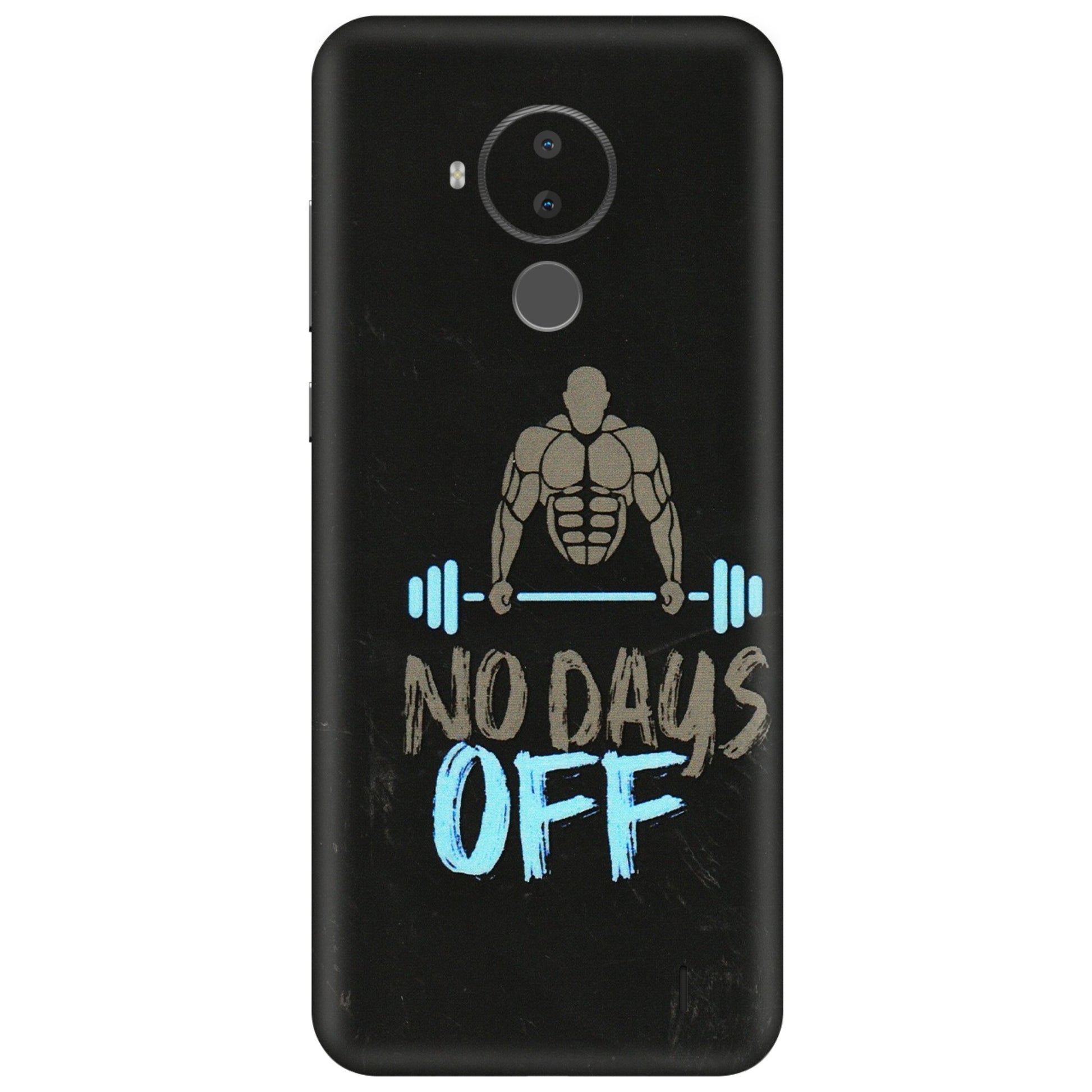 HMD NOKIA Phone Skins (All Models) - Gym Lover - 3D Embossed Finish (L-127) HMD Nokia C30