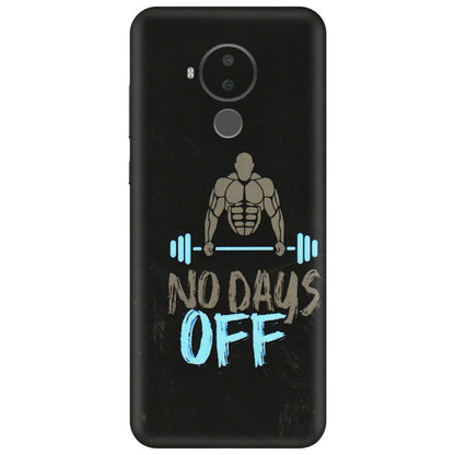 HMD NOKIA Phone Skins (All Models) - Gym Lover - 3D Embossed Finish (L-127) HMD Nokia C30