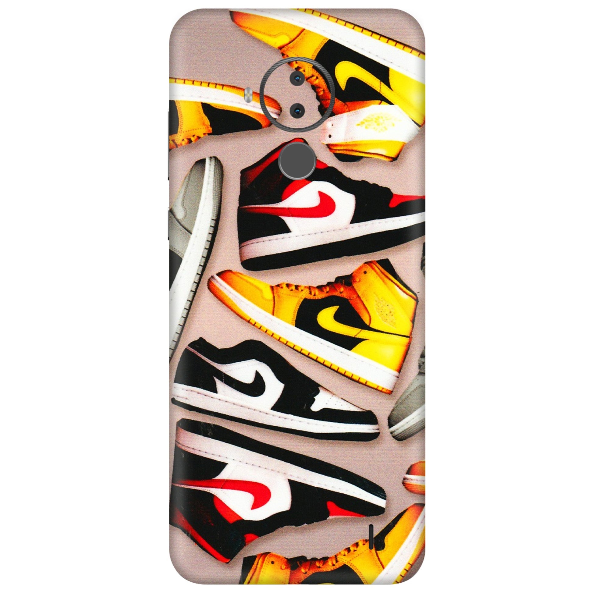 HMD NOKIA Phone Skins (All Models) - Sneaker Lover - 3D Embossed Finish (L-135) HMD Nokia C30
