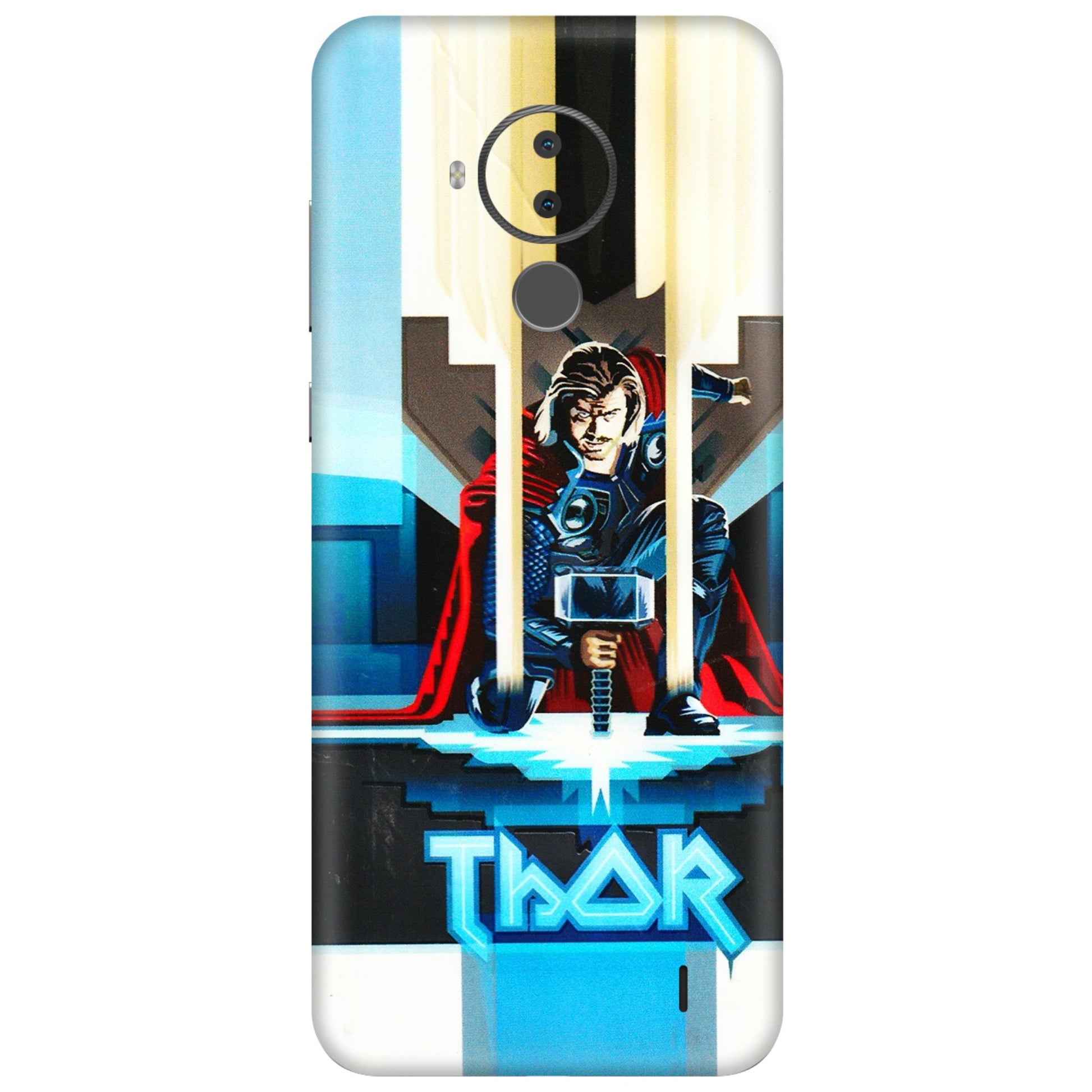 HMD NOKIA Phone Skins (All Models) - Thor - 3D Embossed Finish (L-137) HMD Nokia C30