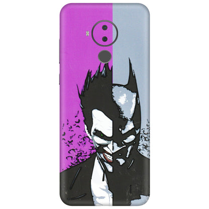 HMD NOKIA Phone Skins (All Models) - Batman & Joker - 3D Embossed Finish (L-143) HMD Nokia C30