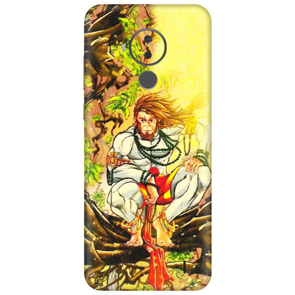HMD NOKIA Phone Skins (All Models) - Lord Hanuman - 3D Embossed Finish (L-152) HMD Nokia C30