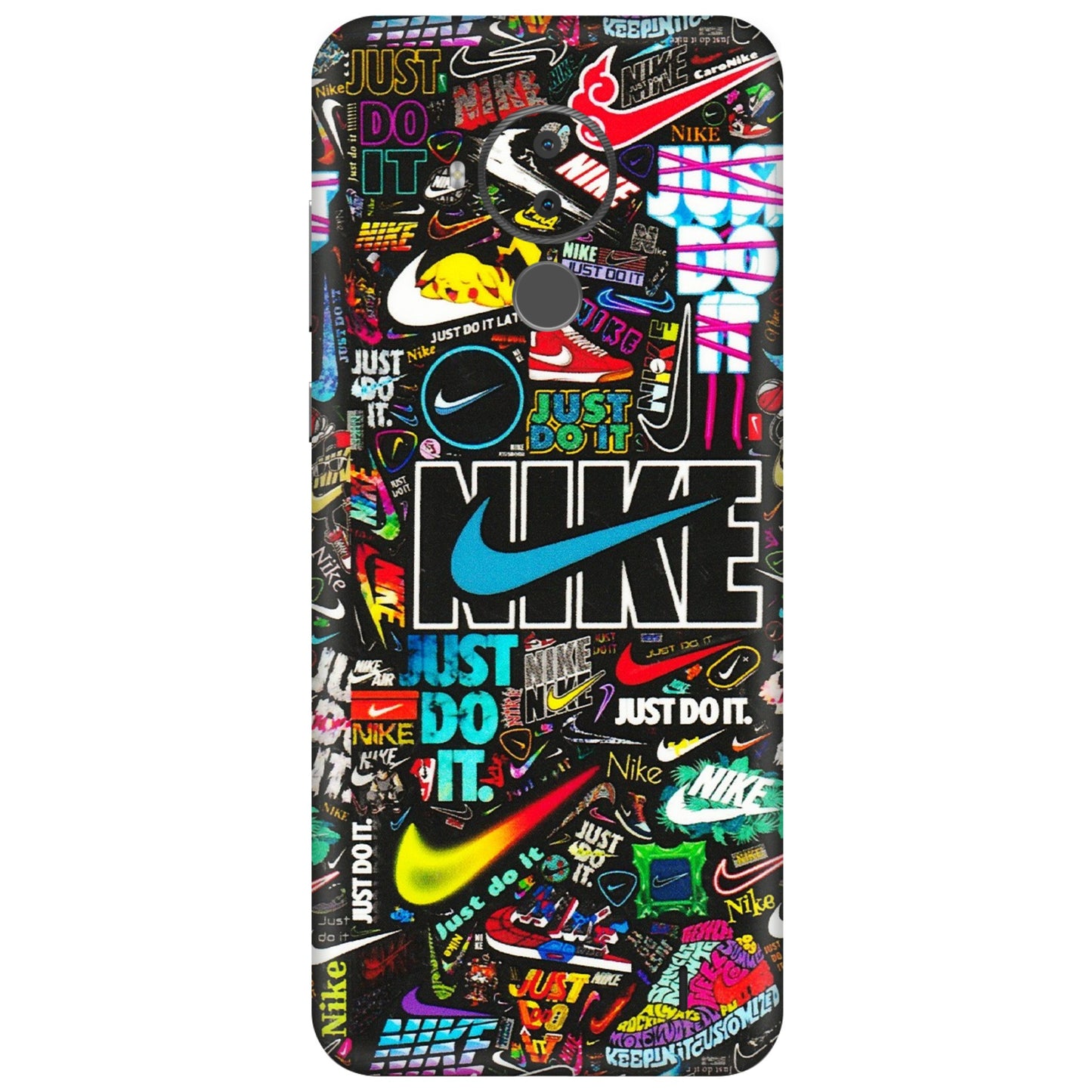 HMD NOKIA Phone Skins (All Models) - Just Do It Doodles - 3D Embossed Finish (L-166) HMD Nokia C30