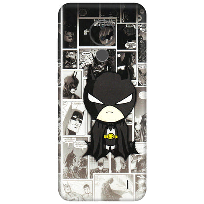 HMD NOKIA Phone Skins (All Models) - Toon Batman - 3D Embossed Finish (L-182) HMD Nokia C30