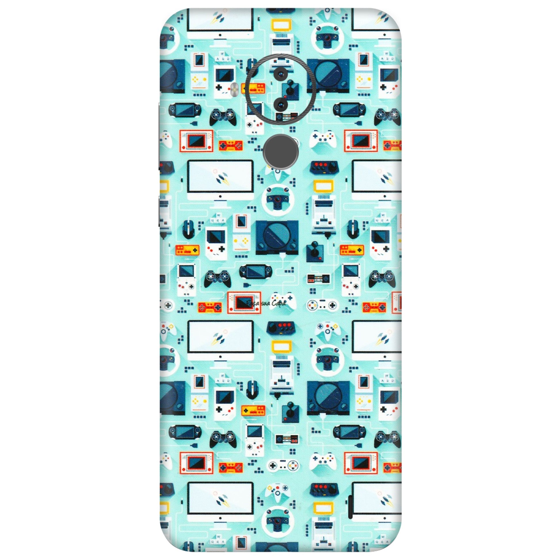 HMD NOKIA Phone Skins (All Models) - Gadgets Doodle - 3D Embossed Finish (L-184) HMD Nokia C30