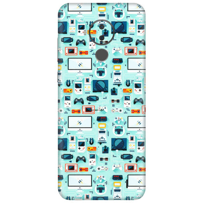 HMD NOKIA Phone Skins (All Models) - Gadgets Doodle - 3D Embossed Finish (L-184) HMD Nokia C30