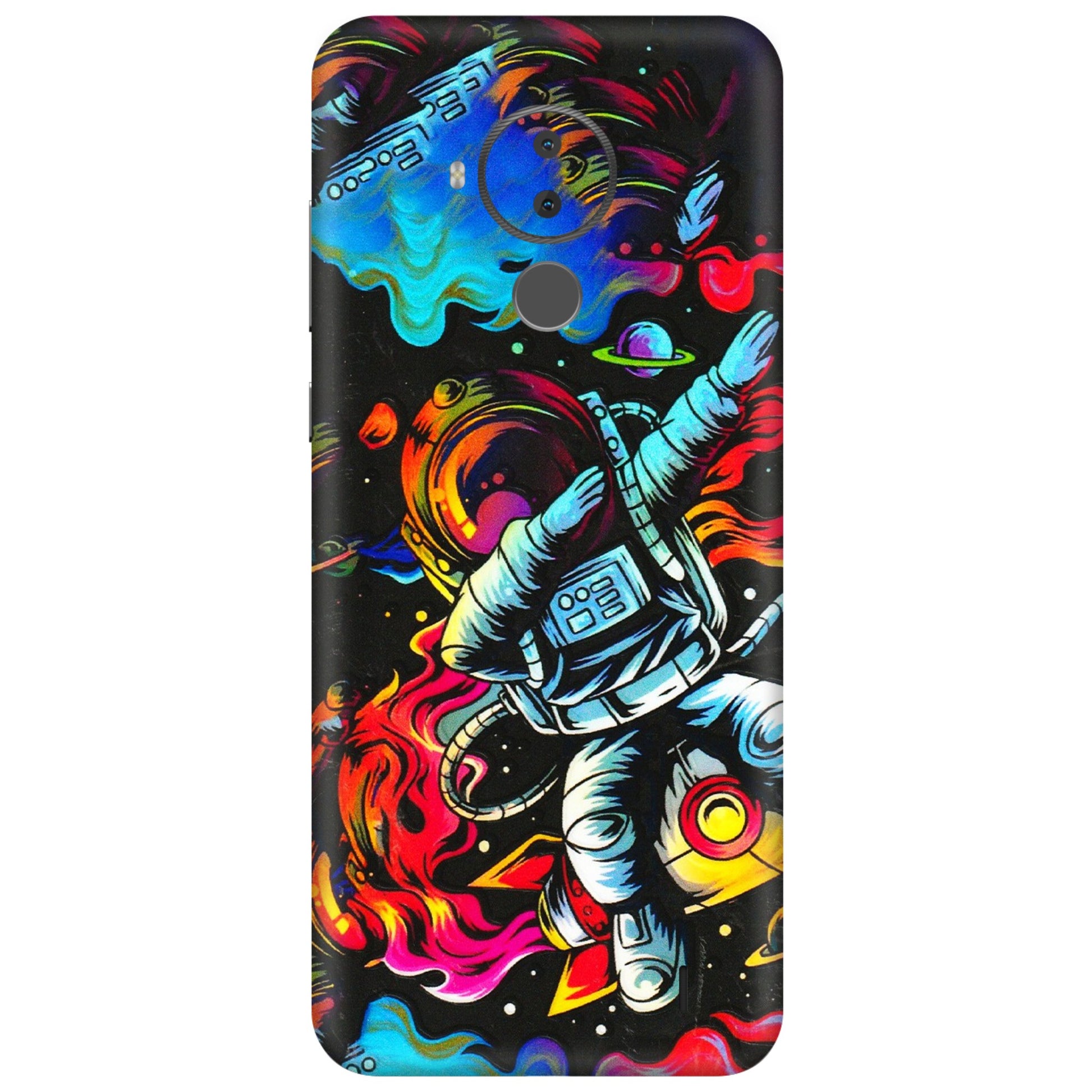 HMD NOKIA Phone Skins (All Models) - Astronaut Dope - 3D Embossed Finish (L-191) HMD Nokia C30