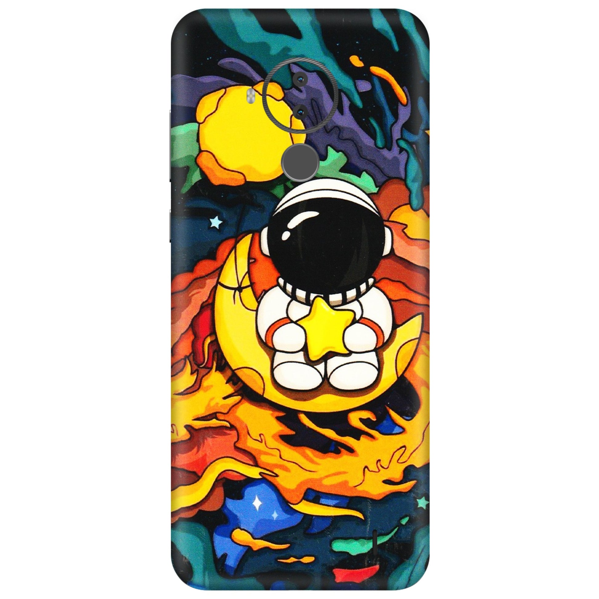HMD NOKIA Phone Skins (All Models) - Baby Astronaut - 3D Embossed Finish (L-197) HMD Nokia C30