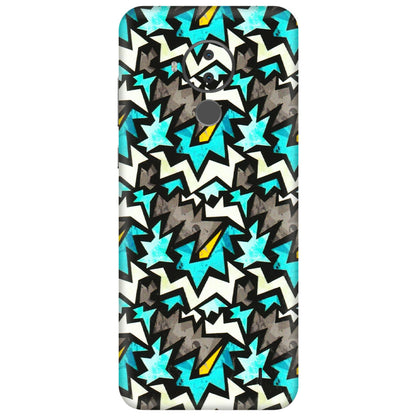 HMD NOKIA Phone Skins (All Models) - Funky Zig Zag - 3D Embossed Finish (L-223) HMD Nokia C30