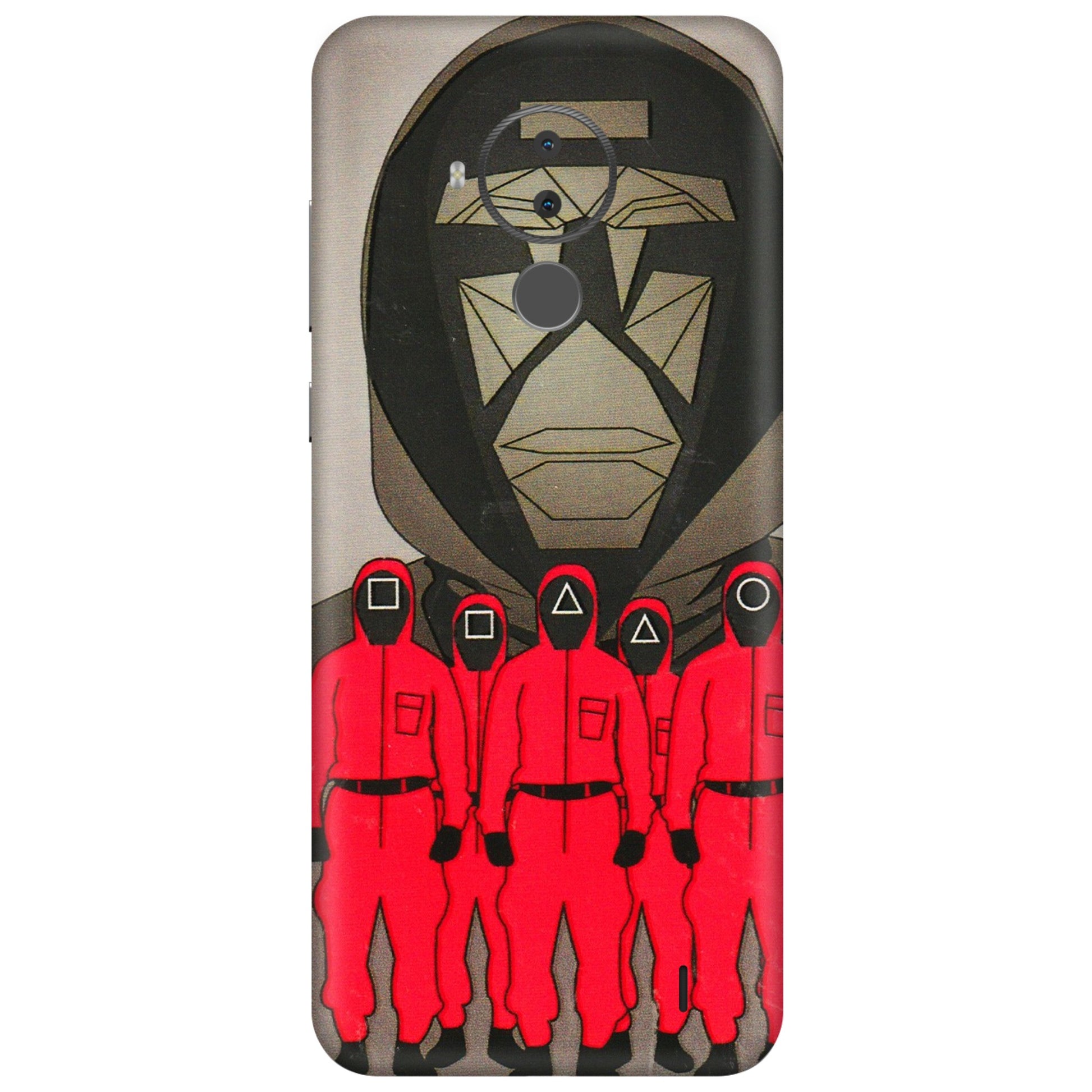 HMD NOKIA Phone Skins (All Models) - Squid Game Hero - 3D Embossed Finish (L-245) HMD Nokia C30