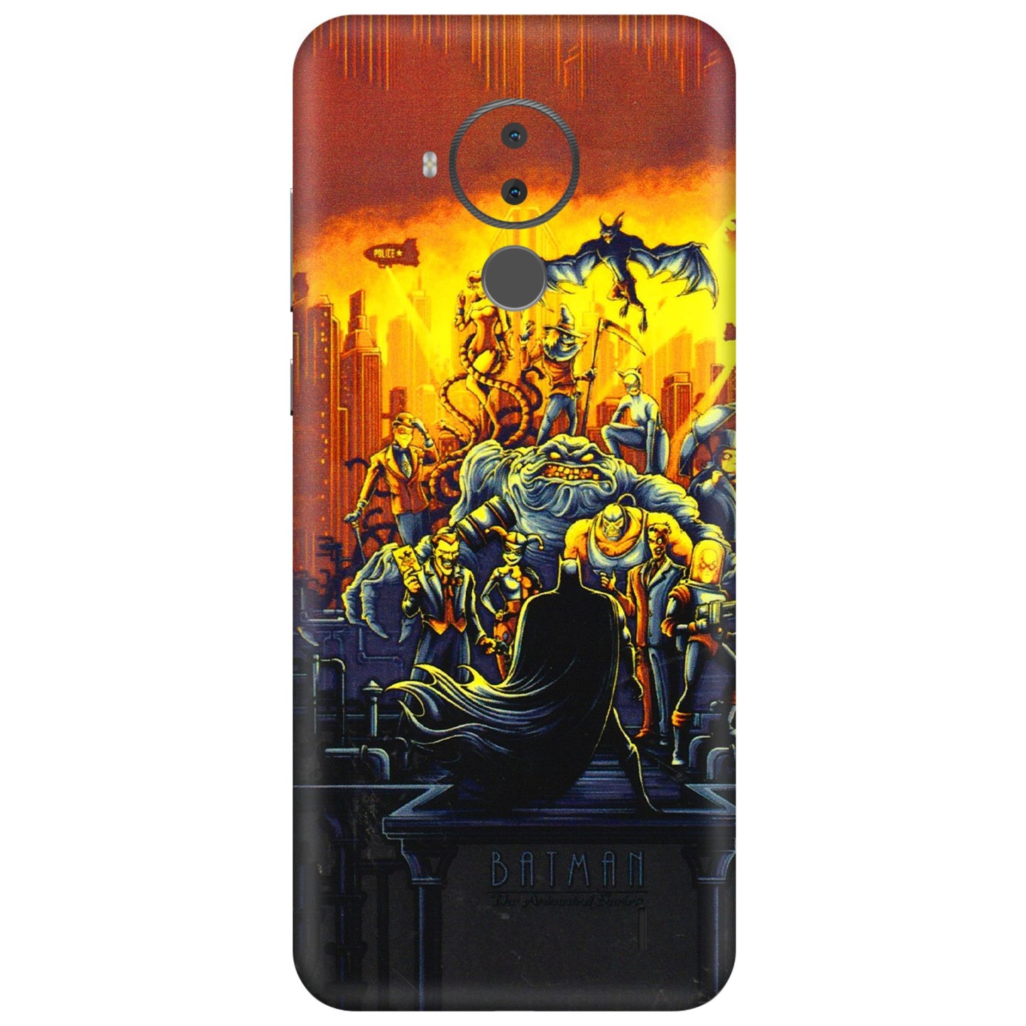 HMD NOKIA Phone Skins (All Models) - Games Doodles - 3D Embossed Finish (L-24) HMD Nokia C30