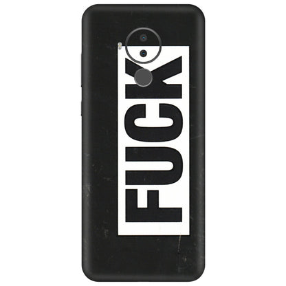HMD NOKIA Phone Skins (All Models) - The F Word - 3D Embossed Finish (L-255) HMD Nokia C30