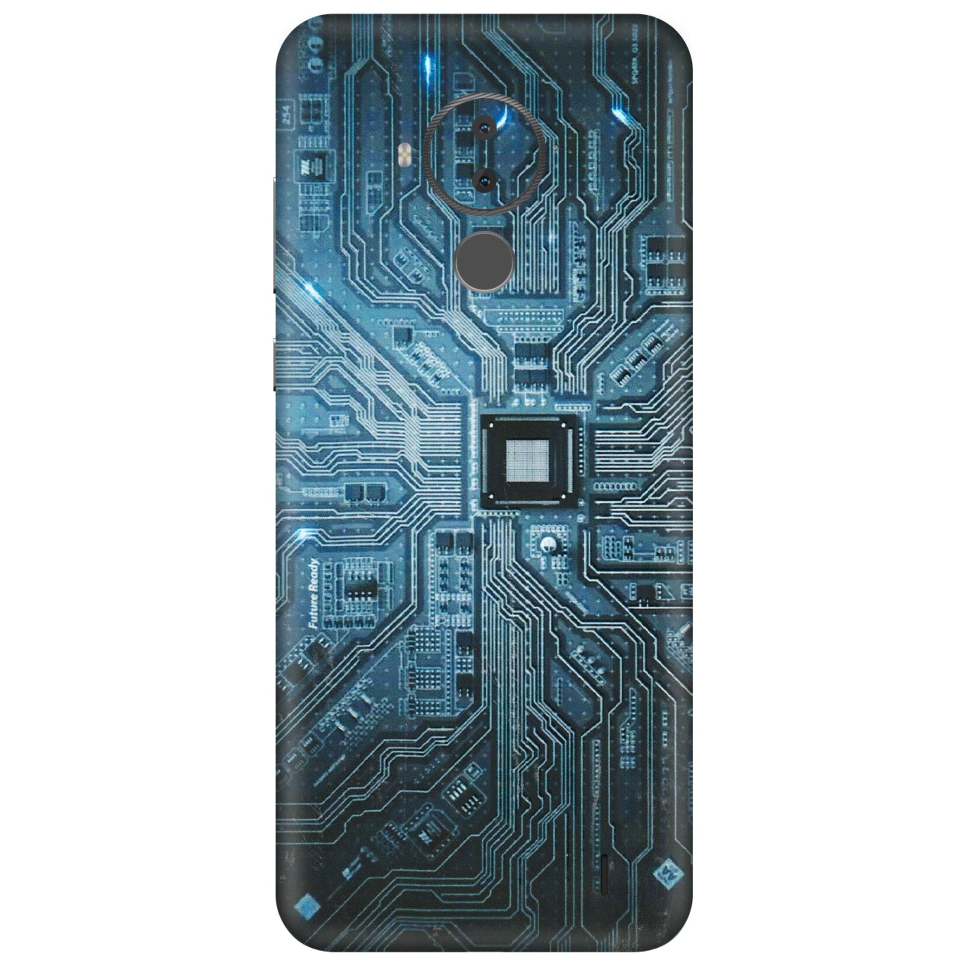 HMD NOKIA Phone Skins (All Models) - Original Circuit - 3D Embossed Finish (L-267) HMD Nokia C30