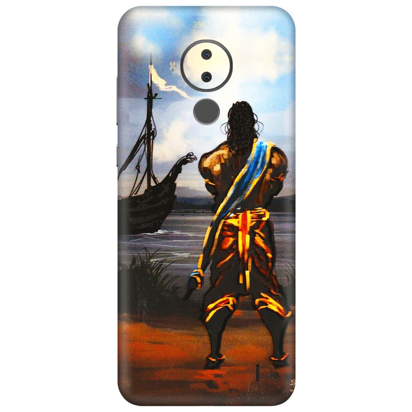 HMD NOKIA Phone Skins (All Models) - Heavenly God Figure - 3D Embossed Finish (L-34) HMD Nokia C30