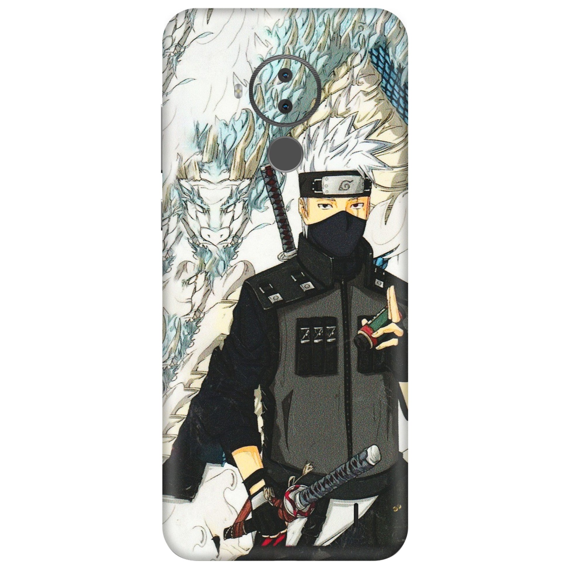 HMD NOKIA Phone Skins (All Models) - Kakashi Hatake Naruto Anime - 3D Embossed Finish (L-46) HMD Nokia C30