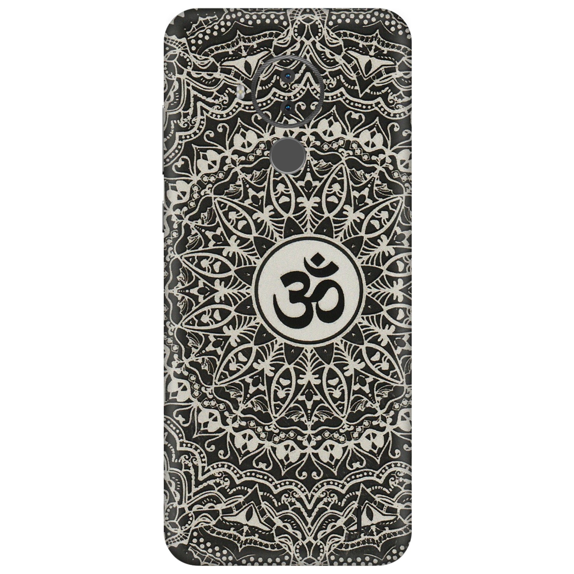 HMD NOKIA Phone Skins (All Models) - Aum Elegant Mandala - 3D Embossed Finish (L-62) HMD Nokia C30