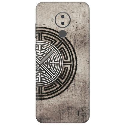 HMD NOKIA Phone Skins (All Models) - Mysterious Circular Design - 3D Embossed Finish (L-63) HMD Nokia C30