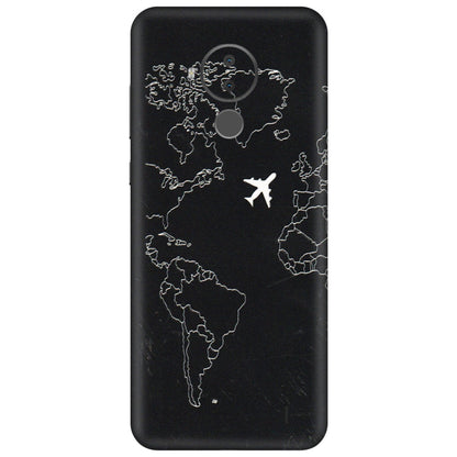 HMD NOKIA Phone Skins (All Models) - Never Ending Travel - 3D Embossed Finish (L-79) HMD Nokia C30