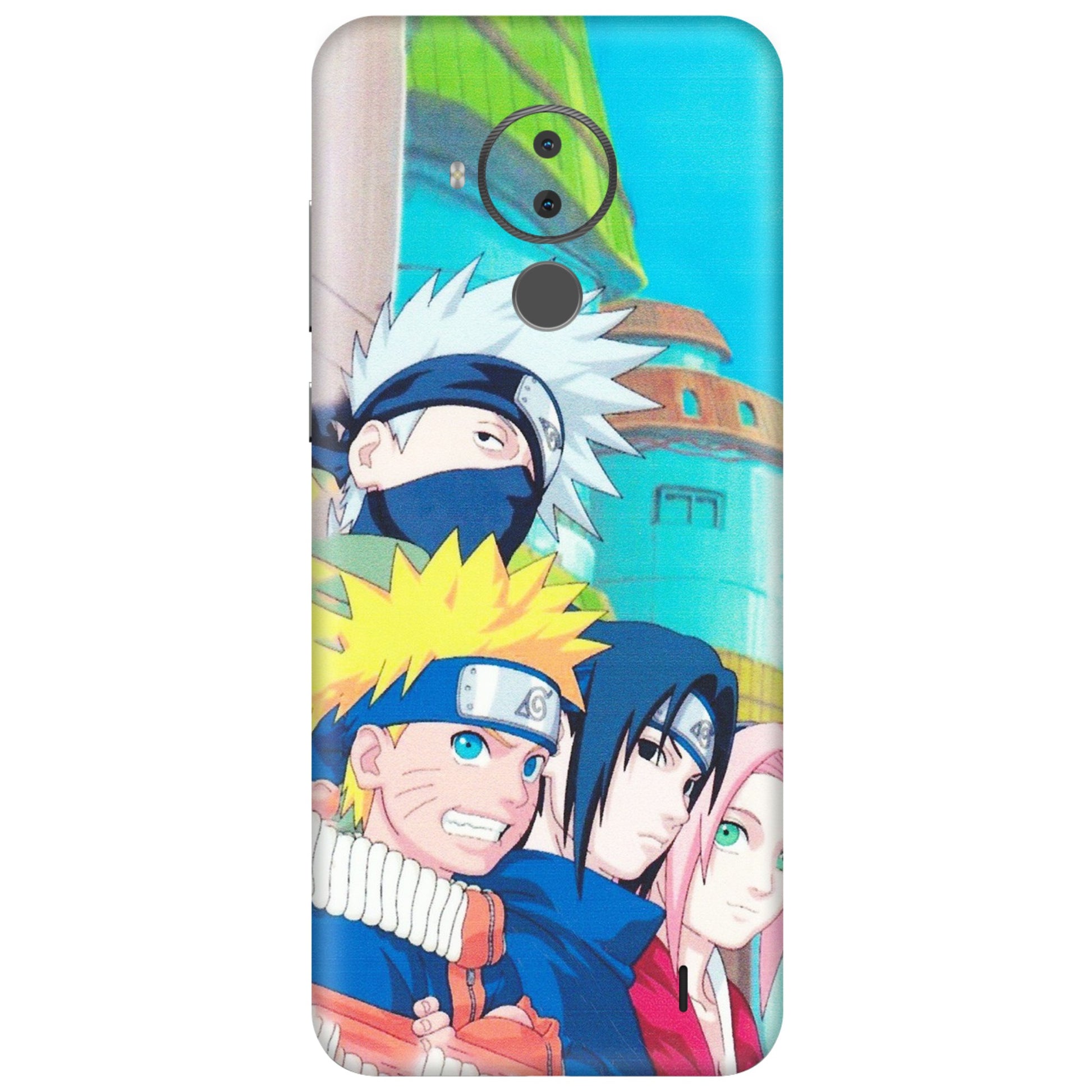 HMD NOKIA Phone Skins (All Models) - Team Minato And Kakashi - Matte Finish (M-101) HMD Nokia C30