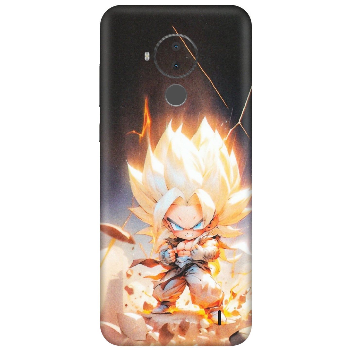 HMD NOKIA Phone Skins (All Models) - Goku Dragon Cute Anime - Matte Finish (M-131) HMD Nokia C30