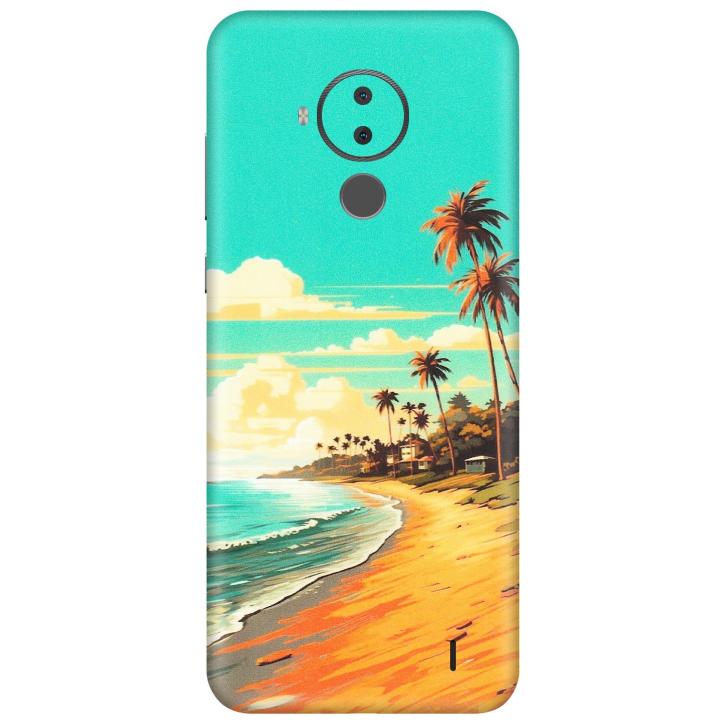 HMD NOKIA Phone Skins (All Models) - Miami Beach - Matte Finish (M-136) HMD Nokia C30