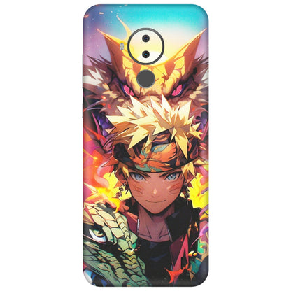 HMD NOKIA Phone Skins (All Models) - Angry Naruto Anime - Matte Finish (M-148) HMD Nokia C30