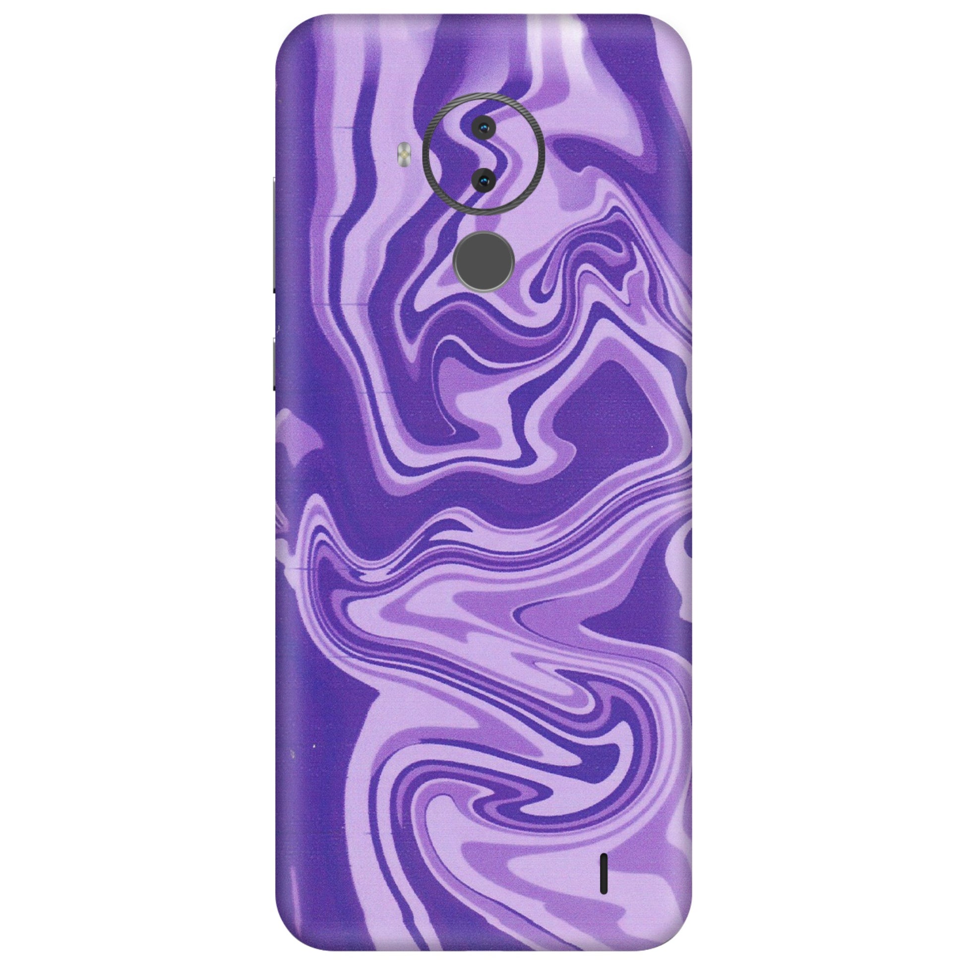 HMD NOKIA Phone Skins (All Models) - Hazy Purple Nights - Matte Finish (M-14) HMD Nokia C30